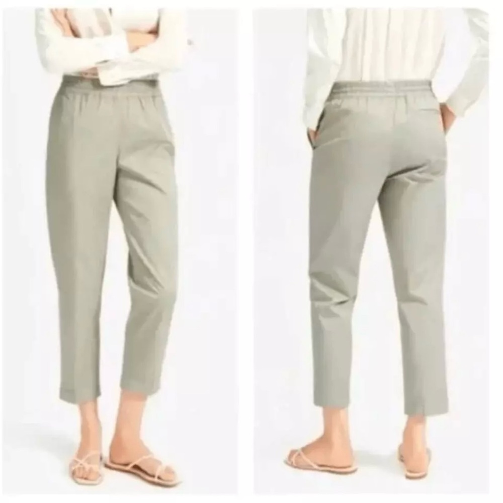 Everlane Womens The Easy Chino Pull On Pants Size 4- Sage Green
